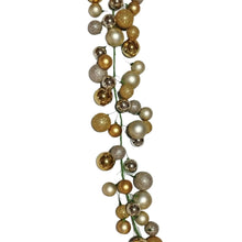 Load image into Gallery viewer, 70.8" Christmas Balls Garland (Champagne And Gold)