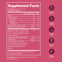 Load image into Gallery viewer, Digest + Debloat - Functional Superfood Digestion Blend: 12 stick packs