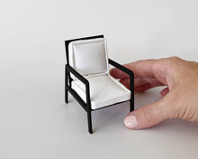 Load image into Gallery viewer, Modern Dollhouse Armchair: Terra Cotta