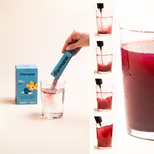 Load image into Gallery viewer, Hydrate + Replenish - Functional Superfood Electrolyte Blend: 12 stick packs