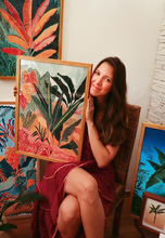 Load image into Gallery viewer, 800pc Puzzle & Glue Kit: Terra Viva by Gabriella Laruccia