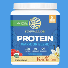 Load image into Gallery viewer, Warrior Blend Vanilla Protein - Pea Protein Powder: 375g