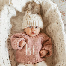 Load image into Gallery viewer, Hi. Rosy Crew Neck Sweater Baby & Toddler: 6-12 months