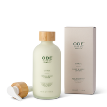 Load image into Gallery viewer, ODE Olive Oil Beauty Hand & Body Lotion - Citrus 7.4 FL OZ
