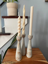 Load image into Gallery viewer, Taper Holder | Candle Holder | Candelabra 9”: White