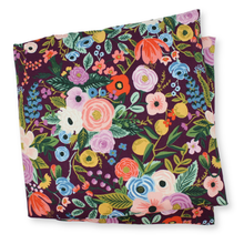 Load image into Gallery viewer, Large Heat Wrap: Navy Floral / Unscented