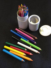 Load image into Gallery viewer, 21602 12 sets of 12 mini pencils in mini paper tube-12
