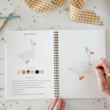 Load image into Gallery viewer, Celebrate watercolor workbook