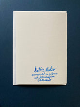 Load image into Gallery viewer, Mushroom and Ferns Blockprint Greeting Card