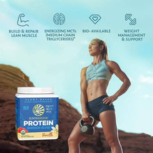 Load image into Gallery viewer, Warrior Blend Vanilla Protein - Pea Protein Powder: 375g