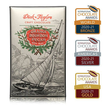 Load image into Gallery viewer, Orange Bourbon Pecan Dark Chocolate