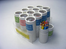 Load image into Gallery viewer, 21602 12 sets of 12 mini pencils in mini paper tube-12