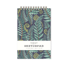 Load image into Gallery viewer, Forest Fern Spiral Bound Sketchpad