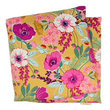 Load image into Gallery viewer, Large Heat Wrap: Navy Floral / Unscented