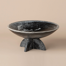 Load image into Gallery viewer, Flow Resin Fruit Bowl | Ash Black