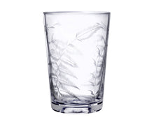 Load image into Gallery viewer, A Set Of Six Crystal Tumblers with Fern Design