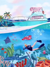 Load image into Gallery viewer, 800pc Puzzle: Under the Sea, Georgie Stewart