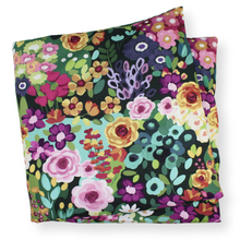 Load image into Gallery viewer, Aromatherapy Large Heat & Cold Wrap: 438 | Floral on Forest Green / Lavender