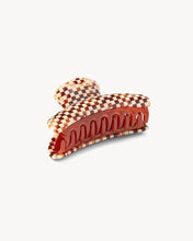 Load image into Gallery viewer, Grande Heirloom Claw in Tortoise Checker