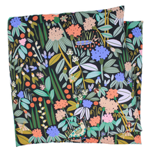 Load image into Gallery viewer, Large Heat Wrap: Navy Floral / Unscented