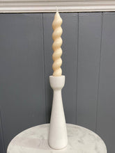 Load image into Gallery viewer, Taper Holder | Candle Holder | Candelabra 9”: White