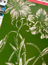 Load image into Gallery viewer, Lily Blockprinted Card