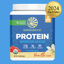 Load image into Gallery viewer, Warrior Blend Vanilla Protein - Pea Protein Powder: 375g