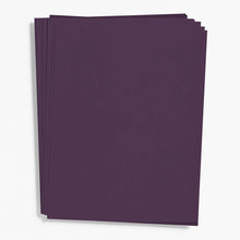 Load image into Gallery viewer, Archived 8.5" x 11" Text Weight Paper Bulk Pack (100 pack): Aubergine