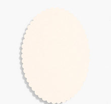 Load image into Gallery viewer, Archived Oval Scallop 4Bar Cards Bulk Pack (100 Pack): SF Softwhite