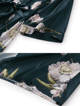 Load image into Gallery viewer, Blooming Anemone Kimono Robe: Olive / One Size Fits from S to XL
