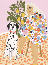 Load image into Gallery viewer, 800pc Puzzle & Glue Kit: Dog Mom by Alja Horvat
