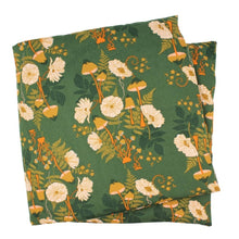Load image into Gallery viewer, Large Heat Wrap: Navy Floral / Unscented