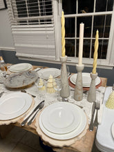 Load image into Gallery viewer, Candelabras set of 3 | Taper Candle Holder: Matte Black (Painted)