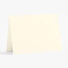 Load image into Gallery viewer, 4 Bar Folded Note Card Bulk Pack (100 pack): Luxe White