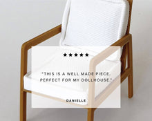 Load image into Gallery viewer, Modern Dollhouse Armchair: Terra Cotta