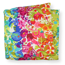 Load image into Gallery viewer, Aromatherapy Large Heat & Cold Wrap: 438 | Floral on Forest Green / Lavender