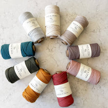 Load image into Gallery viewer, Flax & Twine 4mm Astrid Braided Cotton Rope: Parchment