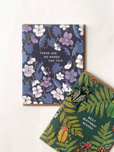 Load image into Gallery viewer, There Are No Words - Violet Sympathy Card: Clear Sleeve