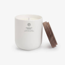 Load image into Gallery viewer, Norwegian Woods Ceramic Soy Candle 10.5 OZ (Cotton wick)