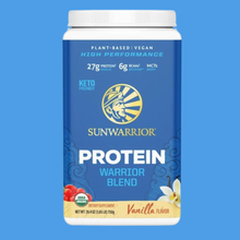 Load image into Gallery viewer, Warrior Blend Vanilla Protein - Pea Protein Powder: 375g