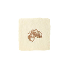 Load image into Gallery viewer, Acorn Handmade Paper Letterpress Petite Charm