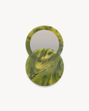 Load image into Gallery viewer, Circle Mirror in Algae
