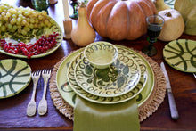 Load image into Gallery viewer, Amalfi Dessert Plate Lime - 9.1" Diameter
