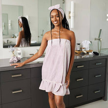 Load image into Gallery viewer, Plush Spa Wrap - Lilac Ash
