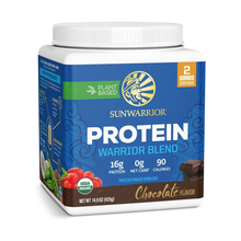Load image into Gallery viewer, Warrior Blend Chocolate Protein - Pea Protein Powder: 375g
