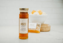 Load image into Gallery viewer, All-Natural Flavor Infused Honey - 12 oz Glass Jar: Orange Basil
