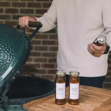 Load image into Gallery viewer, All-Natural Flavor Infused Honey - Bourbon - 12 oz Glass Jar
