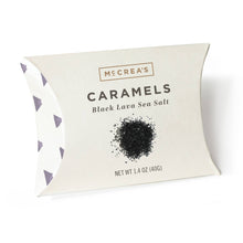 Load image into Gallery viewer, Caramels Pillow Box - Black Lava Sea Salt
