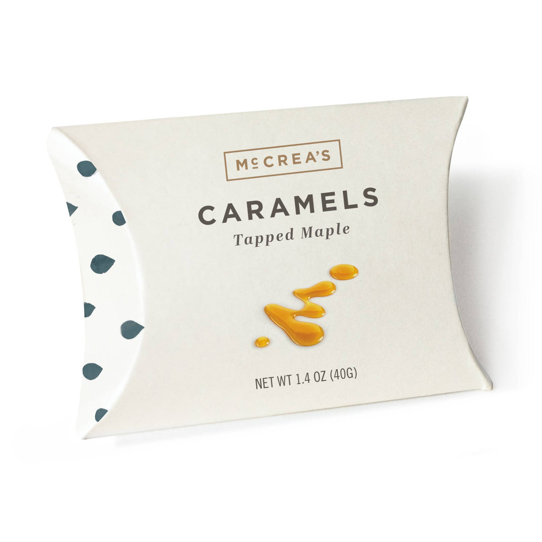 Caramels Pillow Box - Tapped Maple, Case of 6