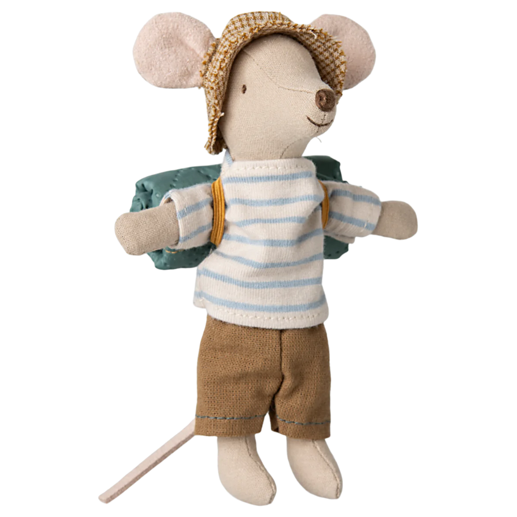 Maileg - Hiker Mouse, Big Brother - Stripes